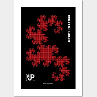 Jurassic Park Chaos Fractal Posters and Art